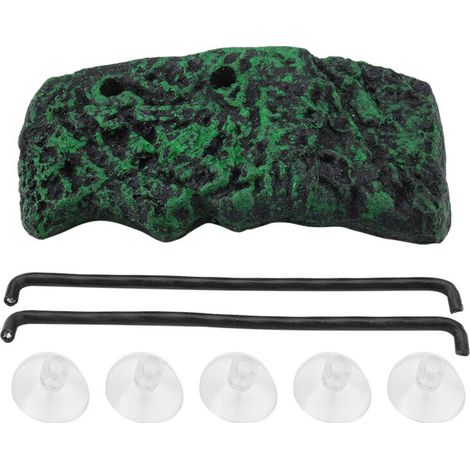 le flottante automatique de tortue d'eau avec ventouse pour animaux semi-aquatiques (grande) (1/5)