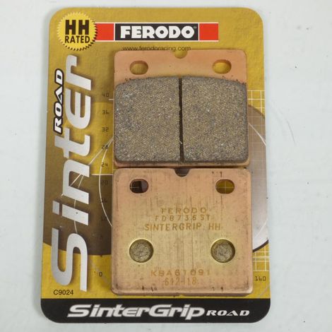 Plaquette de frein Ferodo pour Moto BMW 650 R 65 1990 à 1993 247 (1/4)