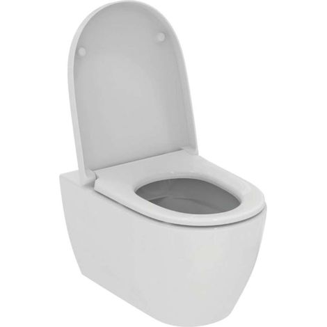 Ideal Standard i.Life O - WC suspendu avec abattant Wrapove, SoftClose, blanc T572501 (1/5)