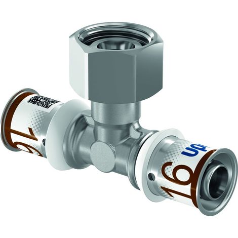 Uponor S-Press Plus SK-T-Stück Geberit, 16mm x G 1/2" FT-16