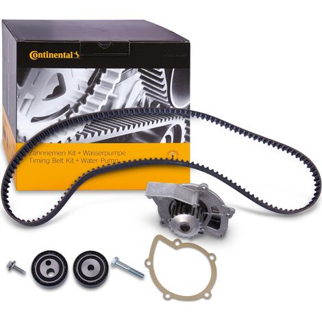 Kit de distribución (correa + rodillo + bomba de fluido) CONTITECH CT 1037 WP1 (1/5)