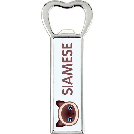 Apribottiglie siamese con grafica e scritta del marchio Art-Dog (1/5)