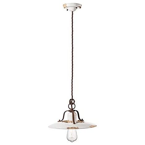 COUNTRY C1442, Pendelleuchte, Ferroluce - Colore: Bianco (1/2)