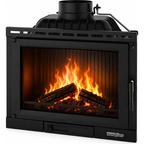 Insert à bois NORDFLAM - ETNA A+ 11 kW en Fonte - (1/5)