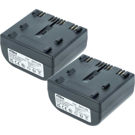 vhbw 2x Pile remplacement pour Daitem MPU01X, BATLI23, BATLI22 pour système d'alarme (14500mAh, 3,6V, Li-MnO2)