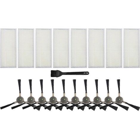 Accessoires de rechange pour aspirateur Lefant M210 M210S M210B M213 : filtre et brosse latérale (1/5)