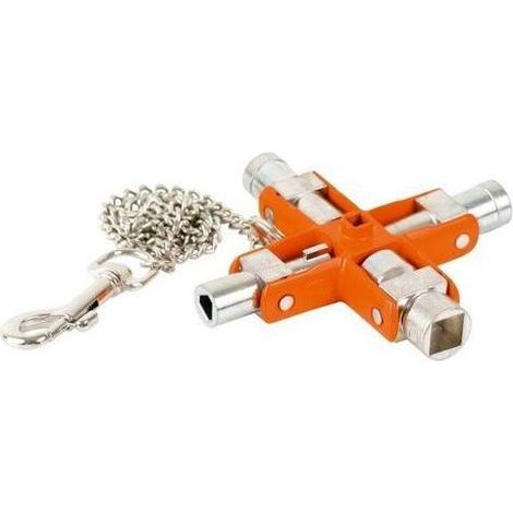 LLAVE UNIVERSAL PARA ARMARIOS CONTROL 9 EN 1 - BAHCO