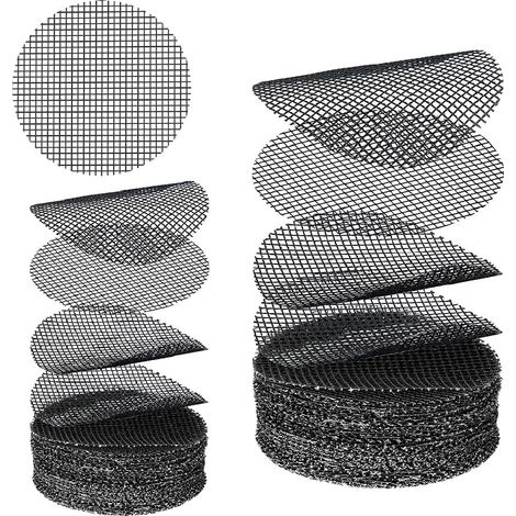 CCYKXA 40-teiliges Blumentopf-Untersetzer-Set, Netz-Blumentopfunterlagen mit Löchern, für Bonsai-Pflanzen und Gartenarbeit