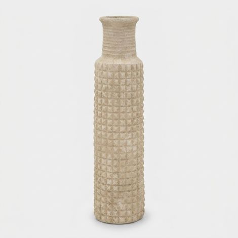Vase d'extérieur en sable cm ø 24,5x97 (trou cm ø 14)