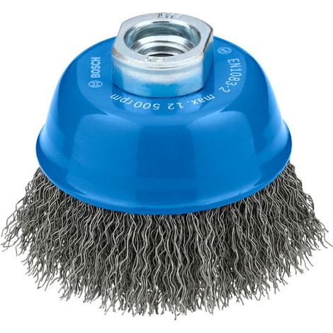 Bosch Metal clean Topfbürste, 75 x 0,3 mm, M14, gewellt (1/5)