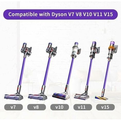 Tube Rallonge pour Dyson V7 V8 V10 V11 V15 Aluminium Baguette Extensible Violet Label