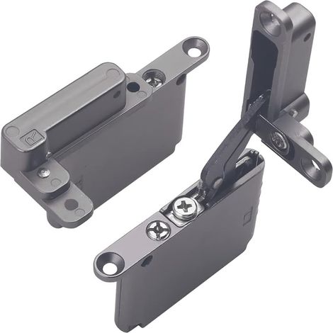 Charnières de porte darmoire hydrauliques Tampon damortissement Fermeture douceur Charnières dissimulées Refroidisseur de vin réglable 3 dimensions Porte bois Porte vitrée à cadre en aluminium (1/5)