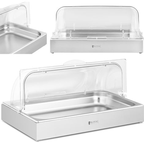 Vitrina para buffet de desayuno con tapa enrollable GN 1/1 8,5 l (1/5)