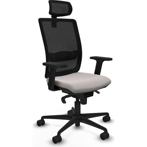 Silla piqueras y crespo Haches negro espuma alta densidad (1/2)