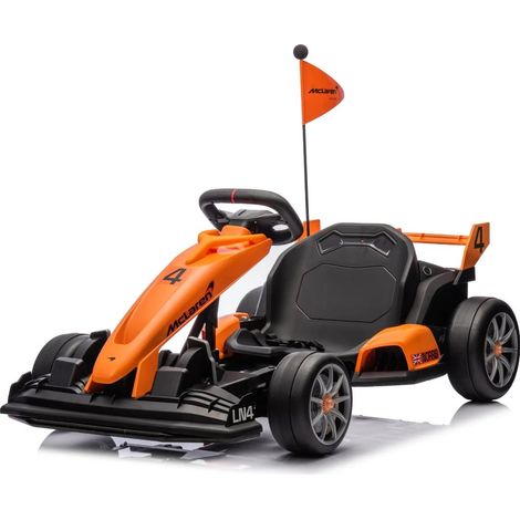 Gokart Elettrico per Bambini McLaren - 24V - 5 a 12 anni - Funzione di Deriva - Arancione (1/5)