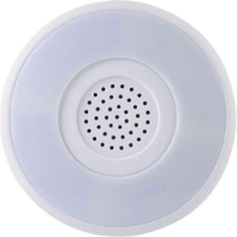 Alarme, haut-parleur de 90 dB, veilleuse LED RGB, compatible avec les systèmes de sécurité domestiques (1/5)