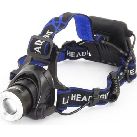 Online Store - Lampe Torche Frontale - ESPERANZA - Orion - LED CREE T6 - 600 Lumens - Aluminium Durable (1/4)