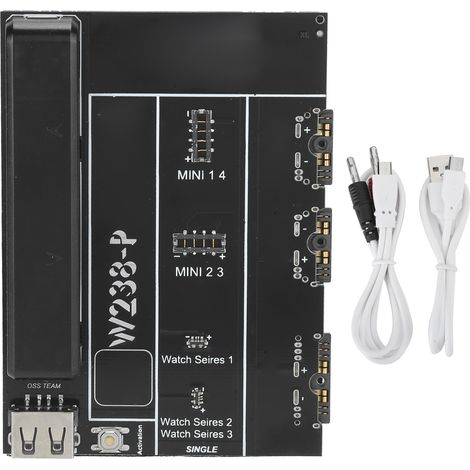 Carte de charge W238-P avec protection contre les surcharges pour iPad, Apple Watch et tablettes iOS (1/5)