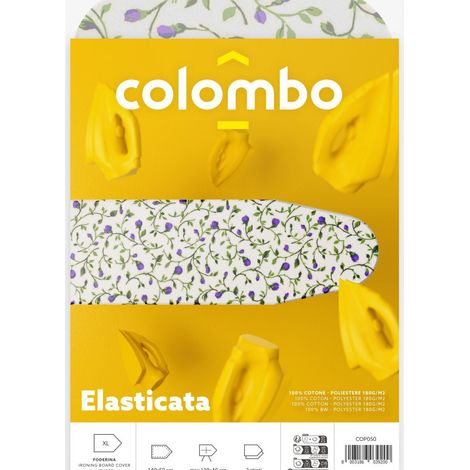 Colombo New Scal COP050 funda de tabla de planchar Funda acolchada para tabla de planchar Verde, Rojo, Blanco (1/2)