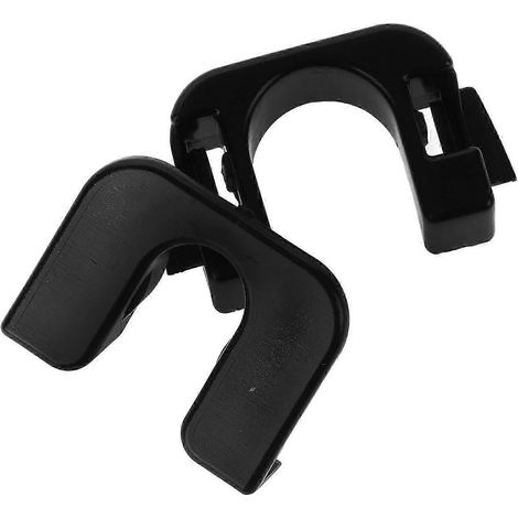 Clips de levage pour coffre de voiture, fixation pour coffre arrière, 1 paire de clips en plastique (1/5)