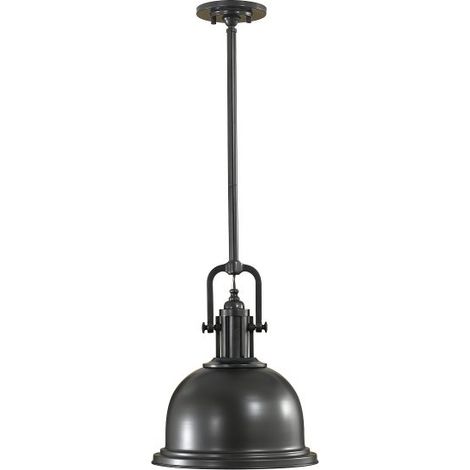 Elstead - Luminaire suspendu à 1 dôme, bronze foncé, E27 (1/3)