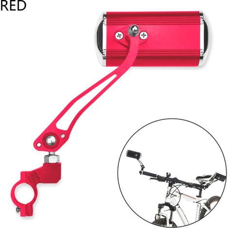 Rétroviseur de vélo, fixation guidon, rétroviseur grand angle rotatif à 360° pour VTT, vélo de route et moto (1/5)