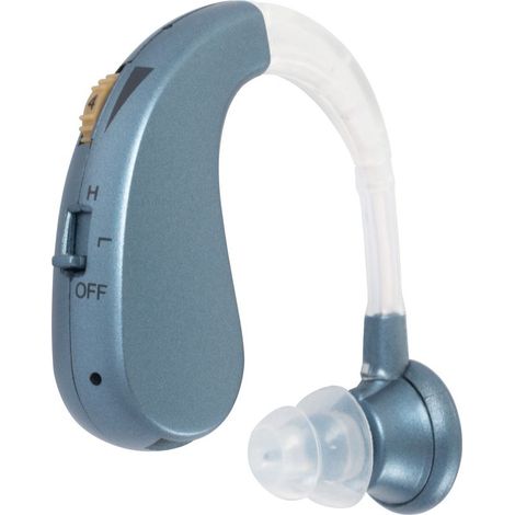 Rechargeable Amplifier Hearing Aid Digital Hearing Aid Hearing Aid Sound Amplifier EU Plug Blue (1/3)