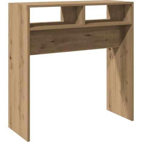 Maison Exclusive - Tavolo Consolle Rovere Artigianale 78x30x80 cm in Truciolato