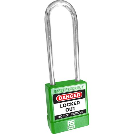 Cadenas de sécurité RS PRO Acier ( Prix pour 1 )