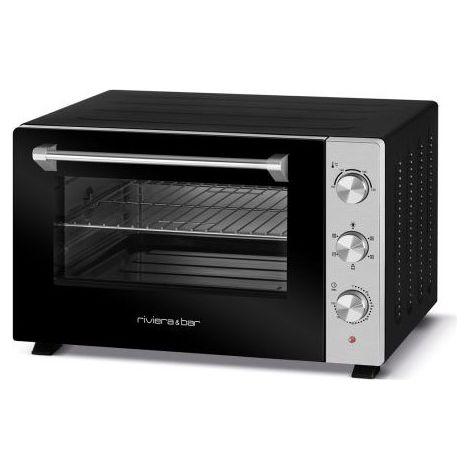 Four compact posable Riviera et Bar QFR460 1800 W Noir et Argent