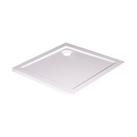ONDEE ZEN - Receveur de douche BULL - 80x80cm - SMC - Blanc - Extra-plat (1/4)