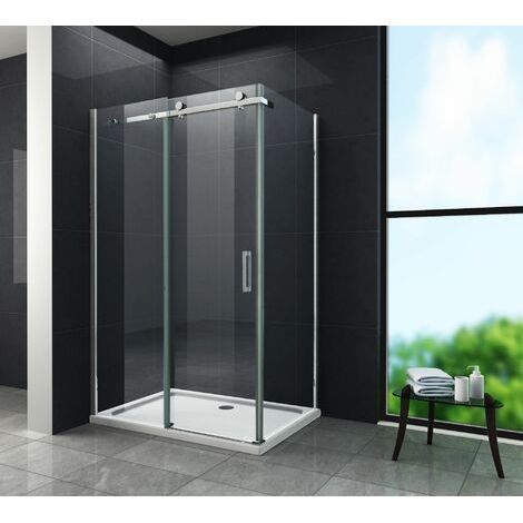 Duschkabine TELA 120 x 80 x 195 cm ohne Duschtasse (1/5)