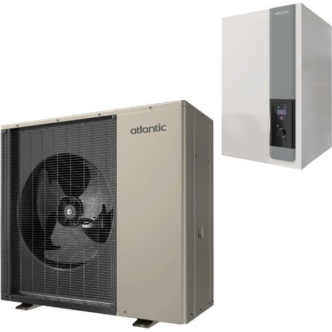 Pompe à chaleur monobloc air/eau Alfea Excellia M 8 kW monophasée - ATLANTIC - 526988