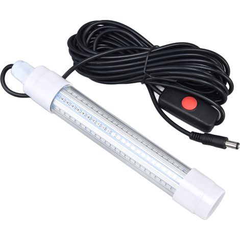 Unterwasser-Angellampe 16W AC12‐36V 1300lm LED Nachtangelköderfinder für Aquarium und Aquarium (blaues Licht) (1/5)