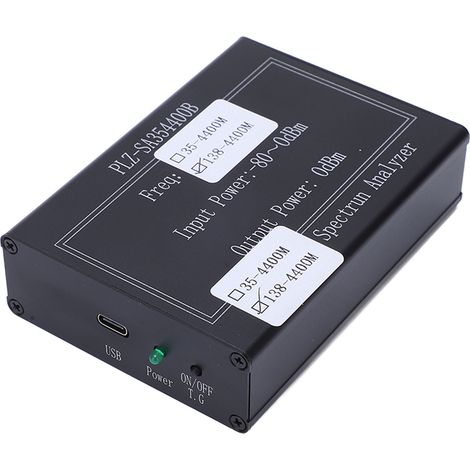 Analyseur de spectre portable 4 modes, fréquencemètre à main 138-4400MHz, opération simple (1/5)