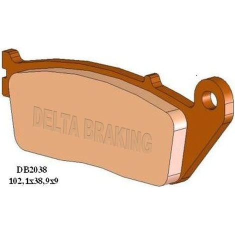 Pastillas de freno delanteras Delta para BMW C 600 650 12 22 Cagiva Navigator
