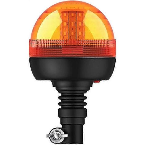 Gyrophare LED rotatif pour tracteur et camion John Deere – Feu stroboscopique d'urgence flexible, clignotant orange (usage forestier) (1/5)
