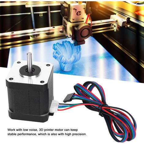 Moteur pas à pas 17HS8401S 17, 4 fils, pour imprimante 3D - Composants électriques de remplacement (1/5)