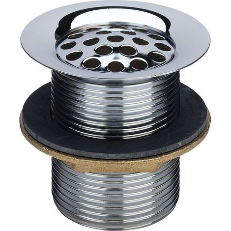 Schaftventil 6912 in G1 1/2 x 70x60mm Messing verchromt (1/2)