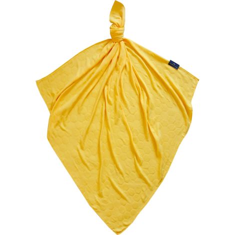 Lingettes pour bébé en bambou 30x30 jaune alvéolé, Bamboo Line Texpol (1/2)