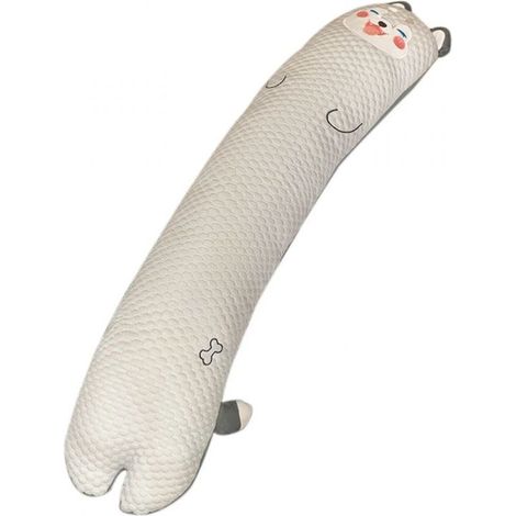 Langes Tierkissen – 80 cm – Weiche Baumwolle – Zum Schlafen und Ausruhen – 1 Stück (1/5)