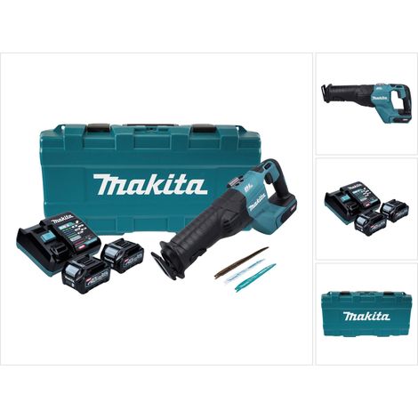 Makita JR 001 GD201 Akku Reciprosäge 40 V max. Brushless Säbelsäge XGT + 2x Akku 2,5 Ah + Ladegerät + Koffer (1/5)