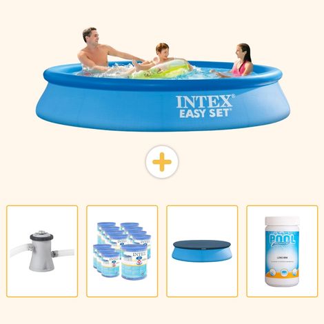 Intex Piscine Easy Set Ronde - 305x61 cm - 5-pièces SCB87 (1/5)