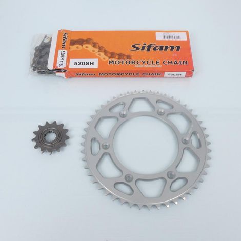 Kit chaîne Axring pour moto Honda 250 Cr-F Rx 2019 à 2021 13x48 (1/2)