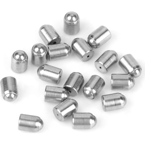 Billes de positionnement de précision en acier inoxydable 304, vis, piston à bille à ressort lisse (φ 23) (1/5)