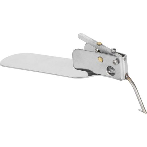 Aiguille de Greffe pour Larves de Reine des Abeilles à Une extrémité, Outil de Greffe Professionnel pour L'apiculture avec 1 et 2 Languettes de Rechange, Acier Inoxydable, 4,3 X (1/5)