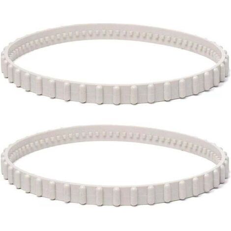 Courroie d'entraînement RCX23002 pour nettoyeur de piscine Hayward pour nettoyeur de piscine Aquavac Tiger Shark et SharkVac, 2 pièces