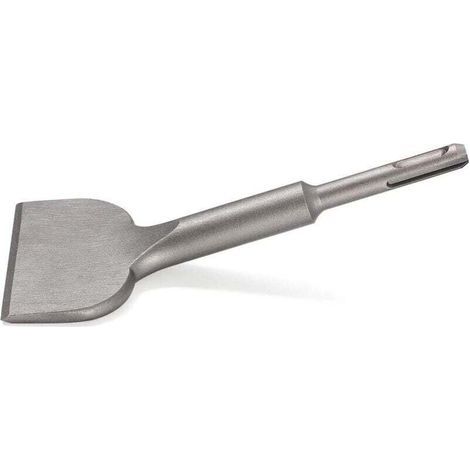 Ciseau à carrelage SDS Plus 165 mm × 75 mm, pointe bombée pour carreaux céramiques et sols, série haute résistance (1/5)