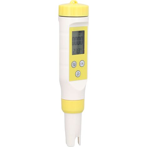 Testeur de qualité de l'eau Bluetooth haute précision, stylo moniteur de pH et de température avec rétroéclairage BLEP3 (1/5)