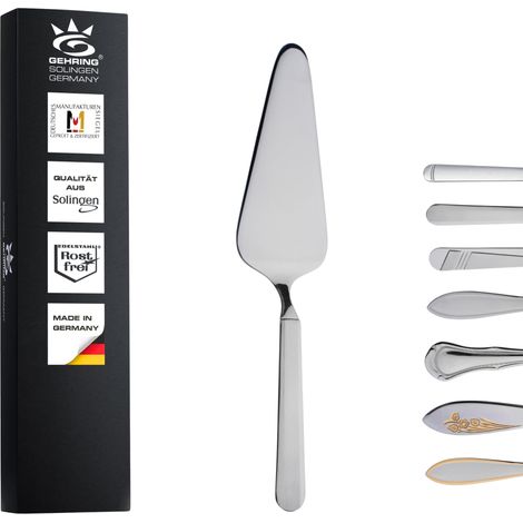 Pelle à gâteau pour pizza et pâtisserie, lasagnes, quiche en acier inoxydable 18/10 Passe au lave-vaisselle Fabriqué en Allemagne (1/3)